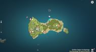All Astral Puzzles in the present state of Minacious Isle (Image via HoYoverse)